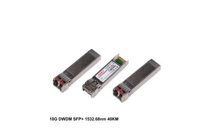 China Transceiver-Modul 1541.35nm DDM DWDM SFP+ optische DOM-Diagnosen zu verkaufen