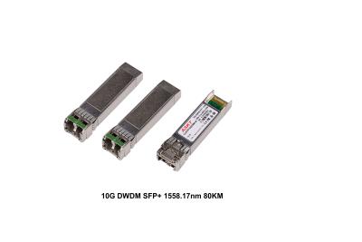 China 1558.17nm DWDM SFP + Transceiver-Modul, optischer Transceiver Ciscos zu verkaufen