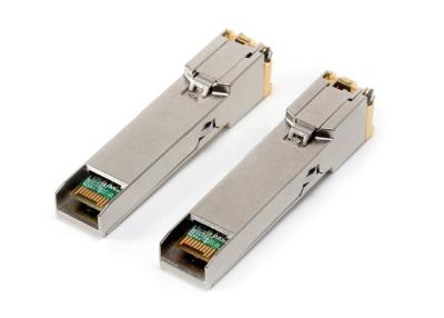 China OEM Avaya 1000BASE-t SFP Optische Zendontvanger met RJ45-Schakelaar Te koop