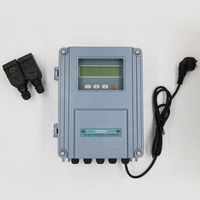 China Portable Clamp On Ultrasonic Digital Water Flow Meter KUF120A-W for sale