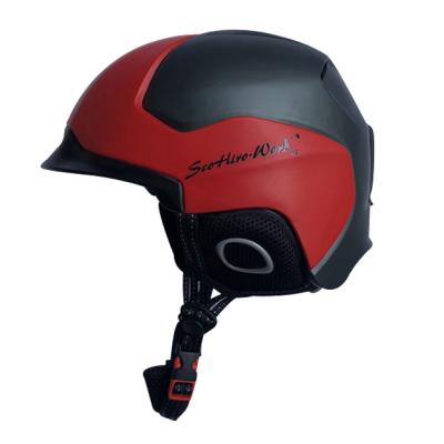 China New Custom Logo Vintage Adult Open Face ABS+PC Helmets Adult Ski Hockey Helmets With PC Shell for sale