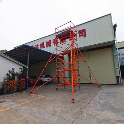 China Modern close head grp fiberglass mobile scaffolding tower hot sale in UK for sale