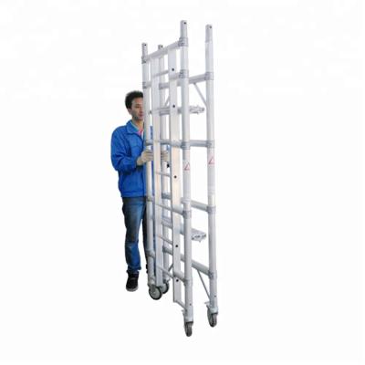 China Building Construction China Manufacturer Aluminum Mobile Folding Scaffolding For Sale for sale