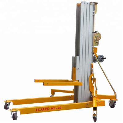 China Vertical building construction/window cleaning equipment lifting platform for construction with CE certificate for sale