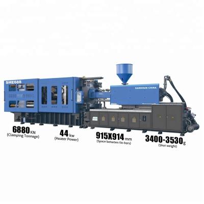 China Sanshun Horizontal Plastic Chair Making Injection Molding Machine SHE688 for sale