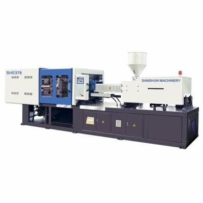 China Horizontal SHE Hot Sale 378G Servo Motor Injection Molding Machine for sale