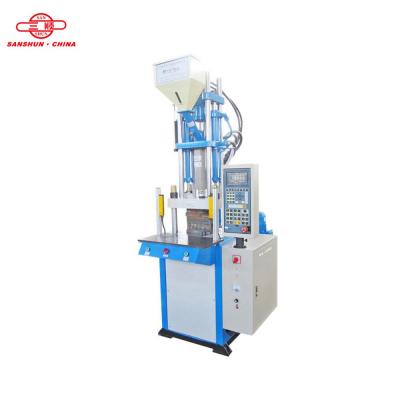 China Small VERTICAL Plastic Injection Machine Electric Plug Making Machine, 12 Ton Plastic Plug Injection Machine for sale