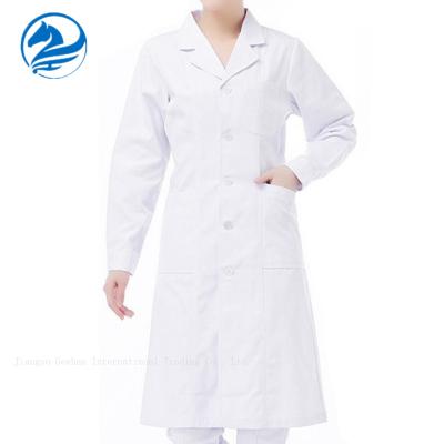 China Hospital Physician White Lab Coats Uniform for sale