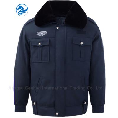 China Guard Security Guard Jacket Winter Security Uniform Jackets for sale