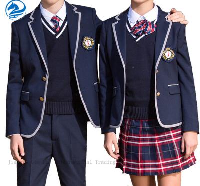 China Custom design school uniform for high school student for sale