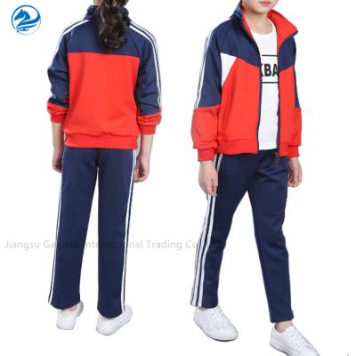 China Medium school fashion school uniform designs and sportswear for sale