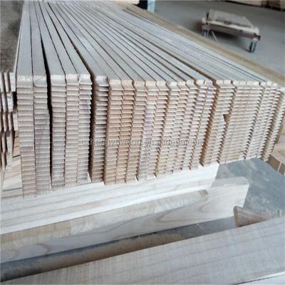 China Sanded AA Grade Paulownia Lumber Solid Wood Joint Laminated Timber Finger Board for sale