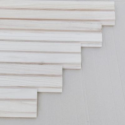 China Eco-friendly China Wall Panel Paulownia Wood Panel Edge Bonded Panels For Wall Panel for sale