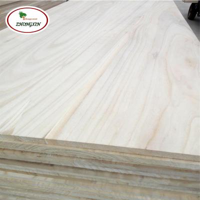 China Furniture Paulownia Panels Sanded Outdoor Natural Paulownia Panel And Sawn Timber Without Joint Finger for sale