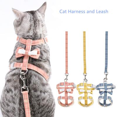 China Cats Pet Accessories Cat Leash Harness Chest Vest Non Stowable for sale