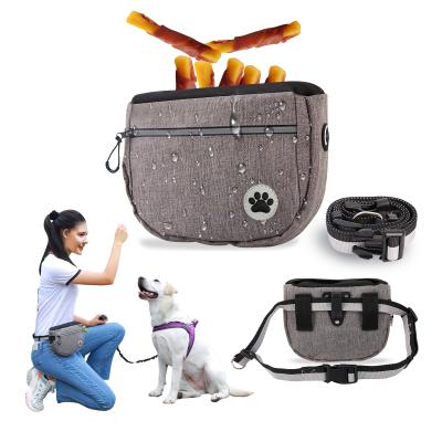 China Viable New Arrival Waterproof Oxford Dog Food Pouch Large Capacity Dog Training Treat Pouch for sale