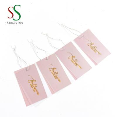 China Sustainable Wholesales Tag Custom Luxury Clothing Brand Tag Clothing for sale