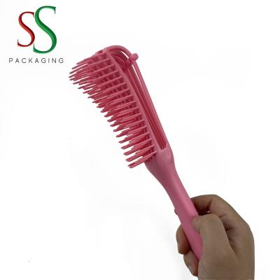 China Detangle Brush High Quality Detangling Brushes Detangling Light Blue Hair Brush For Natural Hair for sale