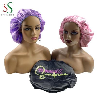 China High Quality Custom Picture Hair Hood Style Braid Hood With Logo for sale