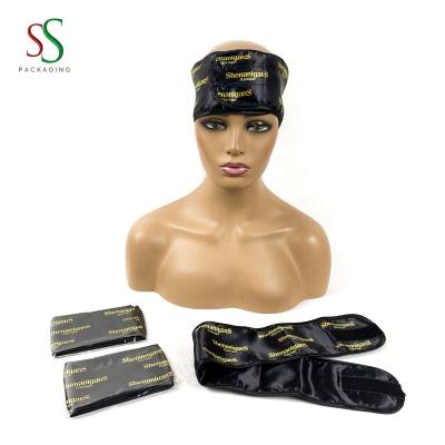 China Fashion high quality custom wide headband for women silk headband for sale