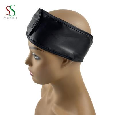 China High Quality Fashion Customize Head Wraps Hair Wraps Satin Wide Headband for sale