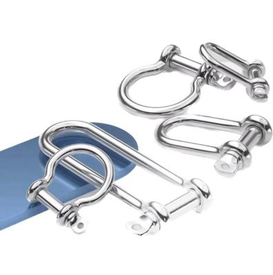 China Manufacturer High Quality Heavy Duty D Reasonable Shackle Hardware Shackler-Rigging Stainless Steel 304/316 For General Industry for sale