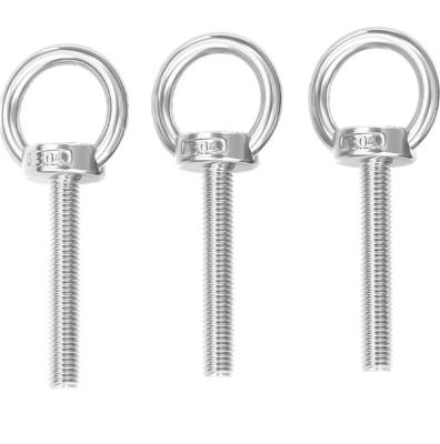 China Industry Factory Wholesale Price 22mm Aluminum Galvanized Hanging Ring Screw 45mm for sale