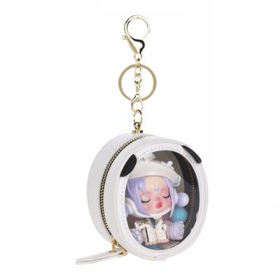 China Custom Cute Clear Key Chain Pendant Gift Daily Life Anime Display Pin Bag Car Key Case 9cm Ita Bag Doll Key Chain TPU for sale