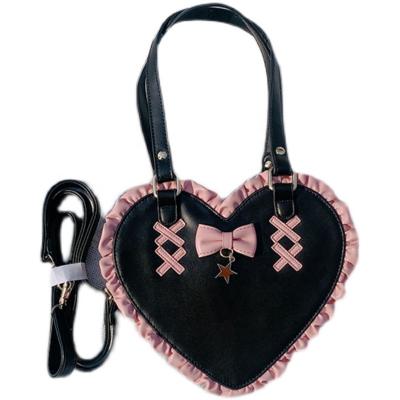 China Other AIE shoulder handbag AIE lolita society bag custom heart-shaped soft cute casual girl's wild Japan style for sale