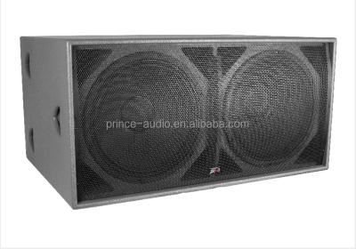 China Dual 18 Inch Subwooofer Pro Best Audio Speakers PR-728A for sale