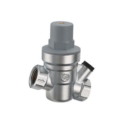 China Brass Water Valve Regulator Adjustable Pressure Reducing Valve 1/2inch Reducing General PRV Pressure for sale