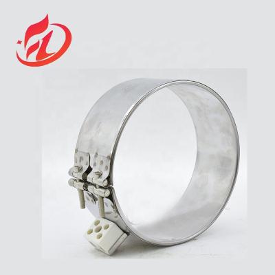 China Extruder heating ring Stainless steel heater ring High temperature heating ring complete models Twin screw extruder accessories for sale