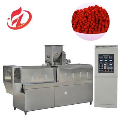 China FLD Twin Screw Floating Fish Feed Making Extruder Pellet Machine Perfect for Bird Feed for sale