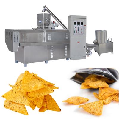 China Stainless Steel Bugle Snacks Making Machine for Frying Corn Chips Superior Performance for sale