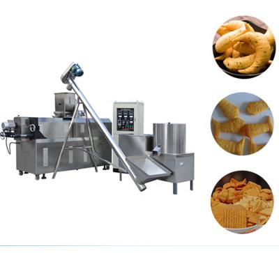 China 100-150kg/h Capacity Frying Snack Food Production Line for Customer Requirements for sale