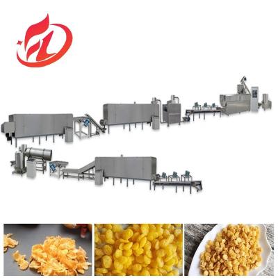 China Corn flakes corn chips making production processing machines line Corn Chips Making Machine for sale