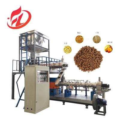 China High capacity aquatic fish feed production line Fish Feed Pellets Food Processing Machine Fish Feed Making Machine for sale