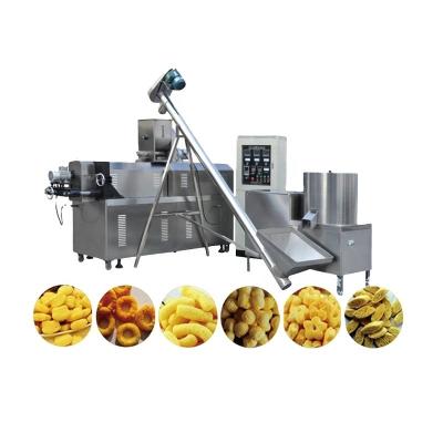 China Professional industrial puff corn extruder machine Puffed Core Filled Snack Food Production Line Machine for sale