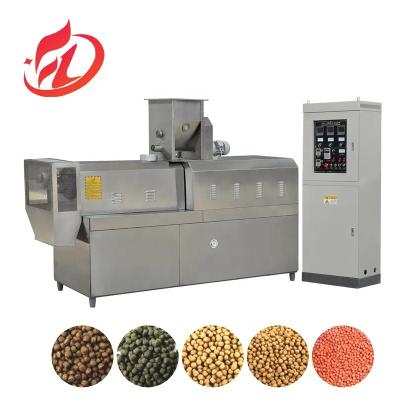 China Hot selling Automatic floating fish feed pellet making machine floating fish feed extruder machine floating fish feed machine for sale