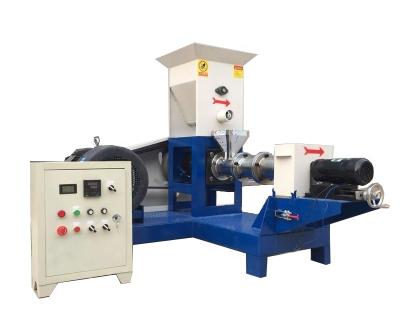 China Sinking/Floating Fish Feed Processing Line including Grinder, Mixer, Extruder, Dryer, Oil Sprayer for sale