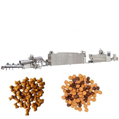 China dry dog cat food making machine manufacturers dog food extruder production line equipment for dog food for sale