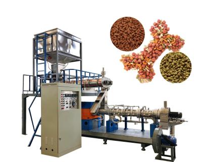 China Pet Dog Food Extruder Machine Kibble Dog Food Production for High Productivity Farms for sale