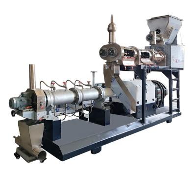 China 800kg/h dog food making machine extruder pet food dry extruded dog food production line for sale