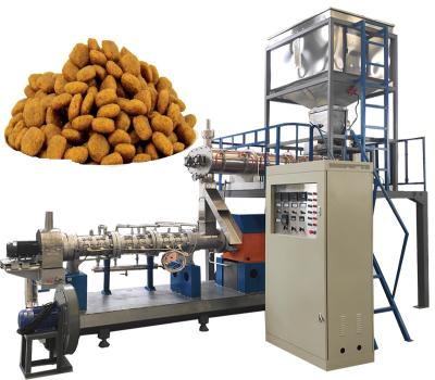 China Jinan FLD dry pet cat dog food making machine cat food extruder machine for sale