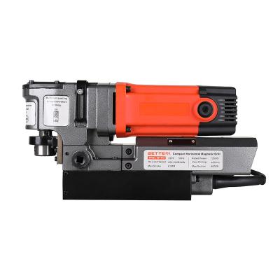 China BET-W50 50mm Metal Drilling Cutter Drill 180mm Height Compact Annular Horizontal Magnetic Drill Machine For Tight Space for sale