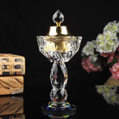 China Mini arabic handmade crystal bakhoor censer baby shower gifts gifts for sale