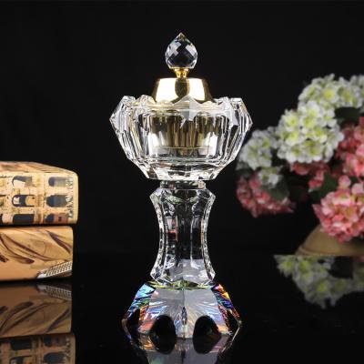 China Factory Wholesale Arabic Crystal Incense Burner Portable Arabic Bakhoor for sale