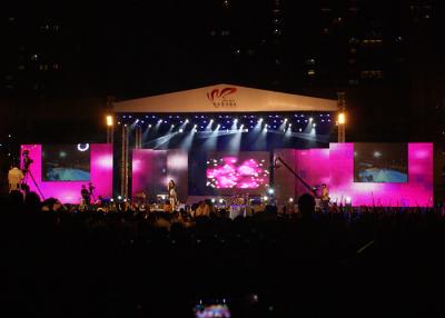 China Waterproof Rental LED Displays , full color LED Stage Display for Music Concert for sale