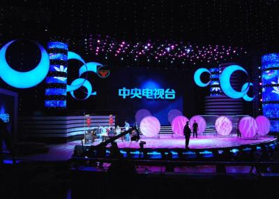 China P3 Super HD Rental LED Displays , stage background led screen Die casting Cabinet for sale