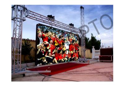 China Large High brightness Outside LED Stage Curtain Screen SMD3535 For Concerts for sale